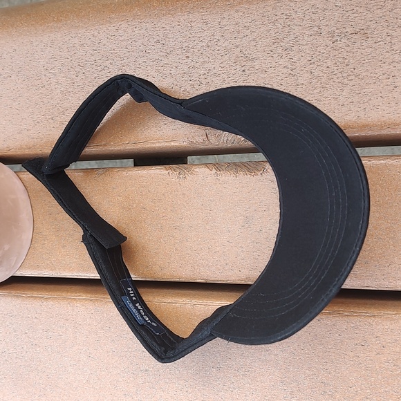 CNN New source Adjustable Unisex Visor - One Size Fits Most - Red Black - Picture 6 of 8